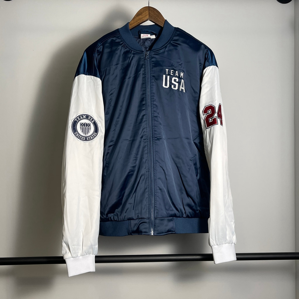 Men's Team USA olympics Bomber Jacket Size L